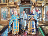 В храме Вознесения Господня соборным богослужением отметили праздник в честь Иверской иконы Божией Матери