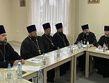 Правящий архиерей Шахтинской епархии Преосвященнейший епископ Симон возглавил заседание Епархиального совета