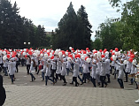 Флеш-моб «Победа» состоялся в г. Шахты