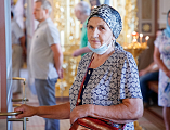 Епископ Шахтинский и Миллеровский Симон и митрополит Саратовский и Вольский Игнатий совершили Божественную литургию в Свято-Троицком кафедральном соборе Саратова