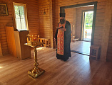 Благочинный приходов Александровск-Грушевского округа отслужил панихиду по Сергею Анатольевичу Понамаренко