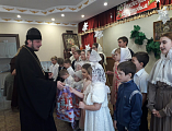 В воскресной школе «Красное солнышко» при храме Иоанна Предтечи станицы Боковской состоялся рождественский концерт
