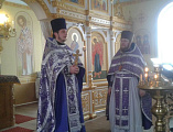 В храме Святителя Николая Чудотворца сл. Калач-Куртлак Советского района состоялось соборное богослужение