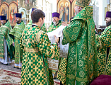 Шахтинская епархия молитвенно отметила 11-летие архиерейской хиротонии епископа Шахтинского и Миллеровского Симона