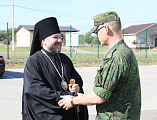 Епископ Шахтинский и Миллеровский Симон посетил 150-ю мотострелковую Идрицко-Берлинскую ордена Кутузова дивизию