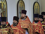 В день тезоименитства Преосвященнейший епископ Симон совершил Божественную литургию в Покровском кафедральном соборе города Шахты