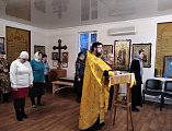 Новогодний молебен в центральном храме Кашарского благочиния
