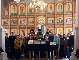 Прихожане храма пророка Иоанна Предтечи ст. Боковской посетили Свято-Покровский Верхнемакеевский мужской монастырь