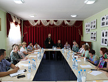 В г. Шахты прошло рабочее совещание учителей г. Ростова и Шахт, посвященное перспективам преподавания ОДНКНР в V – IX классах в 2018-19 учебном году