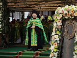 В день памяти преподобного Сергия Радонежского Преосвященнейший епископ Симон сослужил Предстоятелю Русской Церкви в Троице-Сергиевой Лавре