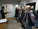 С молитвы и благословения начали ратное служение призывники из г. Новошахтинска