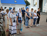 Акция в День памяти и скорби, в годовщину начала Великой Отечественной войны прошла на Соборной площади в городе Шахты