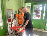 В Новошахтинске прошла акция «Корзина доброты»: собрано 500 кг продуктов