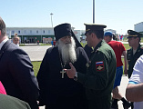 Южный военный округ отметил своё 100-летие. В мероприятии принял участие иеромонах Николай (Наметышев)