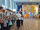 В Горненской школе прошла линейка, посвященная  Дню знаний