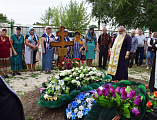 На сороковой день после смерти протоиерея Анатолия Почтового в храме святителя Тихона Задонского прошло заупокойное богослужение