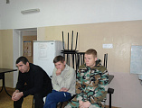 Настоятель храма Почаевской иконы Божией Матери протоиерей Вячеслав Лавлинский провел беседу о наркотической зависимости в наркологическом отделении № 2 больницы города Каменск-Шахтинский