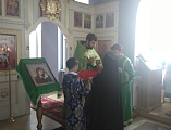 На приходе в честь святого Александро-Невского г. Красный Сулин молитвенно отметили день небесного покровителя