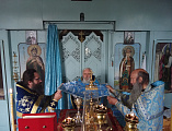 В шахтинском храме Вознесения Господня соборным богослужением отметили праздник в честь Казанской иконы Божией Матери