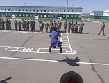 Состоялись казачьи соревнования среди военнослужащих срочной службы