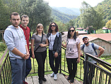 Участники Молодежного совета Шахтинской епархии посетили святые места в предгорьях Домбая