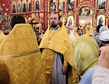 Протоиерей Роман Амплеев от Шахтинской епархии принял участие в торжествах по случаю 75-летия Луганской епархии