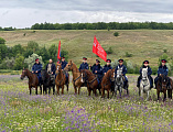 В Миллеровском районе прошел конный переход, посвященный Году защитника Отечества и памяти воинов-земляков, погибших в ходе СВО  