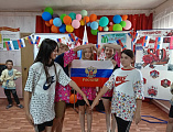 Концерт в День России в основной школе хутора Усьмана
