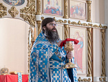 Преосвященнейший епископ Симон совершил Божественную литургию в Покровском кафедральном соборе города Шахты