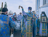 Покровский кафедральный собор города Шахты отметил престольный праздник
