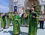 Преосвященнейший епископ Симон принял участие в торжествах по случаю дня памяти преподобной Арсении (Себряковой) в Спасо-Преображенском монастыре в городе Серафимовиче Волгоградской области