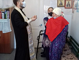 Протоиерей Роман Мясников посетил дом престарелых в пос. Садовый