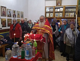 В храме мученицы Татианы при ДонГАУ Нижнедонского благочиния поселка Персиановский иеромонах Николай (Наметышев) совершил Божественную литургию в день памяти Мученицы Татианы и с нею в Риме пострадавших