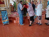 Прихожане Вознесенского храма города Шахты совершили традиционное паломничество в епархиальный Покровский монастырь