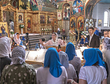 Торжественный выпускной акт епархиальных регентских курсов