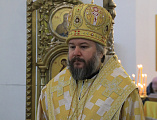 Правящий архиерей Шахтинской епархии совершил Божественную литургию в храме Покрова Пресвятой Богородицы г. Красный Сулин