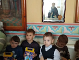 В храме Владимирской иконы Божией матери состоялся Рождественский утренник при участии хора, духовенства храма и детей воспитанников детского сада хутора Можаевка «Колосок»