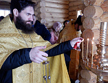 На территории авиационной части в Миллеровском районе состоялось торжественное открытие часовни во имя Архангела Михаила
