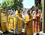 Престольный праздник храма Всех святых, в земле Русской просиявших, города Каменск-Шахтинский