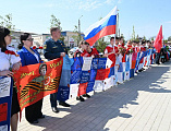 В Миллерово прошел торжественный митинг, посвященный 81-й годовщине Великой Победы   