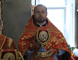 В пятницу Светлой седмицы Преосвященнейший епископ Симон с архипастырским визитом посетил храм Донской иконы Божией Матери г. Новошахтинска
