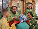 Поздравили протоиерея Романа Амплеева с 21-й годовщиной иерейской хиротонии и днем тезоименитства
