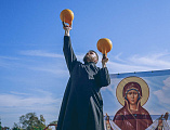 Преосвященнейший епископ Симон поздравил жителей кафедрального города с праздником Покрова Пресвятой Богородицы