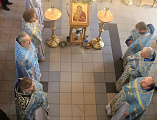 В Донском храме Новошахтинска торжественно отметили престольный праздник