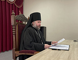 Правящий архиерей Шахтинской епархии Преосвященнейший епископ Симон возглавил заседание Епархиального совета