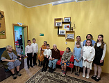 Воспитанники воскресной школы «Азы Православия» поздравили постояльцев дома престарелых и инвалидов станицы Гундоровская   