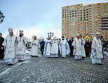 Великое освящение собора святого равноапостольного великого князя Владимира г. Ставрополя и Божественная литургия в новоосвященном храме