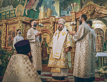 В ночь с 6 на 7 января в соборе Покрова Пресвятой Богородицы встретили Рождество Христово