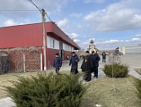 Преосвященнейший епископ Симон посетил новопостроенный храм в честь Веры, Надежды, Любови и матери их Софии в станице Багаевской