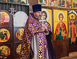 В Неделю вторую Великого поста Преосвященнейший епископ Симон совершил Божественную литургию в храме великомученика Пантелеимона поселка Майский
